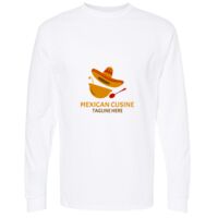 Gold Soft Touch Long Sleeve T-Shirt Thumbnail