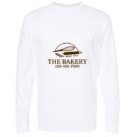 Gold Soft Touch Long Sleeve T-Shirt Thumbnail