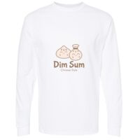 Gold Soft Touch Long Sleeve T-Shirt Thumbnail
