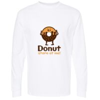 Gold Soft Touch Long Sleeve T-Shirt Thumbnail