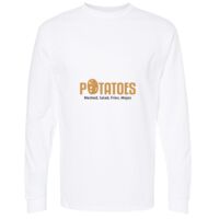 Gold Soft Touch Long Sleeve T-Shirt Thumbnail