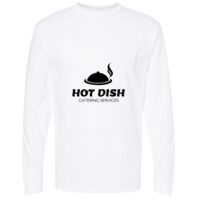 Gold Soft Touch Long Sleeve T-Shirt Thumbnail