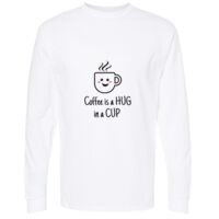 Gold Soft Touch Long Sleeve T-Shirt Thumbnail