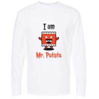 Gold Soft Touch Long Sleeve T-Shirt Thumbnail