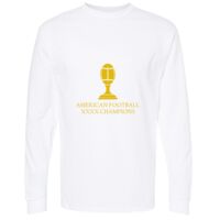 Gold Soft Touch Long Sleeve T-Shirt Thumbnail
