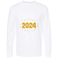 Gold Soft Touch Long Sleeve T-Shirt Thumbnail