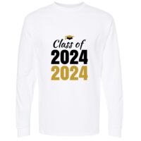 Gold Soft Touch Long Sleeve T-Shirt Thumbnail