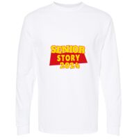 Gold Soft Touch Long Sleeve T-Shirt Thumbnail
