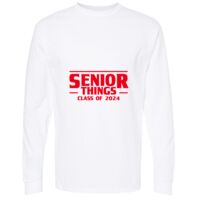 Gold Soft Touch Long Sleeve T-Shirt Thumbnail