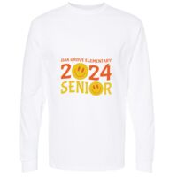 Gold Soft Touch Long Sleeve T-Shirt Thumbnail