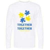 Gold Soft Touch Long Sleeve T-Shirt Thumbnail