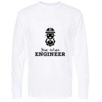 Gold Soft Touch Long Sleeve T-Shirt Thumbnail