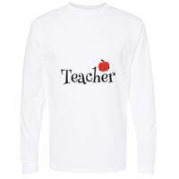 Gold Soft Touch Long Sleeve T-Shirt Thumbnail