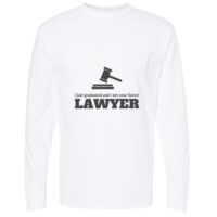 Gold Soft Touch Long Sleeve T-Shirt Thumbnail