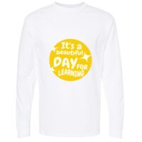 Gold Soft Touch Long Sleeve T-Shirt Thumbnail