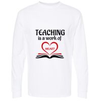 Gold Soft Touch Long Sleeve T-Shirt Thumbnail