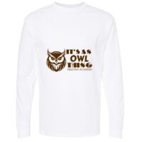 Gold Soft Touch Long Sleeve T-Shirt Thumbnail