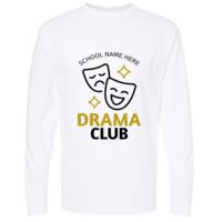 Gold Soft Touch Long Sleeve T-Shirt Thumbnail