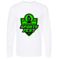 Gold Soft Touch Long Sleeve T-Shirt Thumbnail