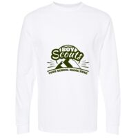 Gold Soft Touch Long Sleeve T-Shirt Thumbnail