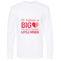 Gold Soft Touch Long Sleeve T-Shirt Thumbnail
