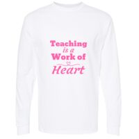 Gold Soft Touch Long Sleeve T-Shirt Thumbnail