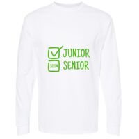 Gold Soft Touch Long Sleeve T-Shirt Thumbnail