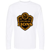 Gold Soft Touch Long Sleeve T-Shirt Thumbnail
