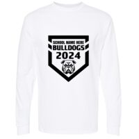Gold Soft Touch Long Sleeve T-Shirt Thumbnail