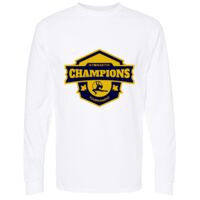 Unisex Gold Soft Touch Long Sleeve T-Shirt Thumbnail
