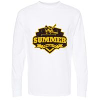 Unisex Gold Soft Touch Long Sleeve T-Shirt Thumbnail