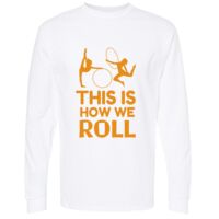 Gold Soft Touch Long Sleeve T-Shirt Thumbnail