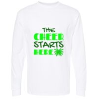 Gold Soft Touch Long Sleeve T-Shirt Thumbnail