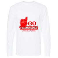 Gold Soft Touch Long Sleeve T-Shirt Thumbnail