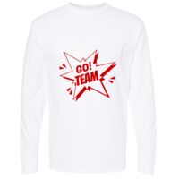 Gold Soft Touch Long Sleeve T-Shirt Thumbnail
