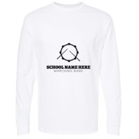 Gold Soft Touch Long Sleeve T-Shirt Thumbnail