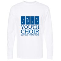 Gold Soft Touch Long Sleeve T-Shirt Thumbnail