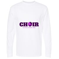 Gold Soft Touch Long Sleeve T-Shirt Thumbnail