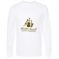 Gold Soft Touch Long Sleeve T-Shirt Thumbnail