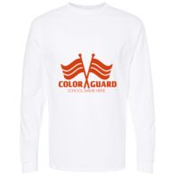 Gold Soft Touch Long Sleeve T-Shirt Thumbnail