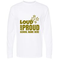 Gold Soft Touch Long Sleeve T-Shirt Thumbnail