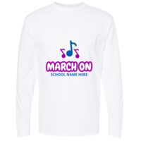 Gold Soft Touch Long Sleeve T-Shirt Thumbnail