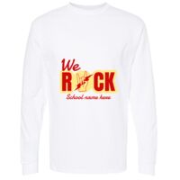 Gold Soft Touch Long Sleeve T-Shirt Thumbnail