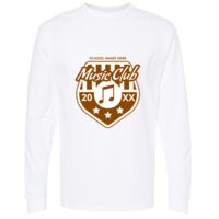Gold Soft Touch Long Sleeve T-Shirt Thumbnail