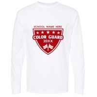 Gold Soft Touch Long Sleeve T-Shirt Thumbnail
