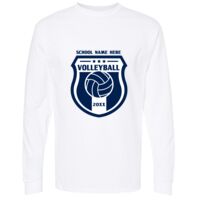 Gold Soft Touch Long Sleeve T-Shirt Thumbnail