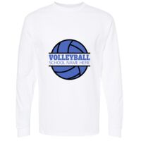 Gold Soft Touch Long Sleeve T-Shirt Thumbnail