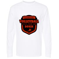 Gold Soft Touch Long Sleeve T-Shirt Thumbnail
