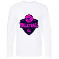 Gold Soft Touch Long Sleeve T-Shirt Thumbnail