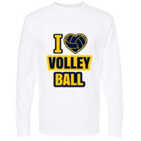 Gold Soft Touch Long Sleeve T-Shirt Thumbnail